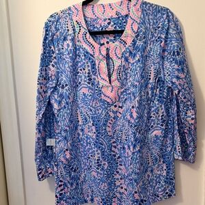 Lilly Pulitzer Multicolor Cotton Top